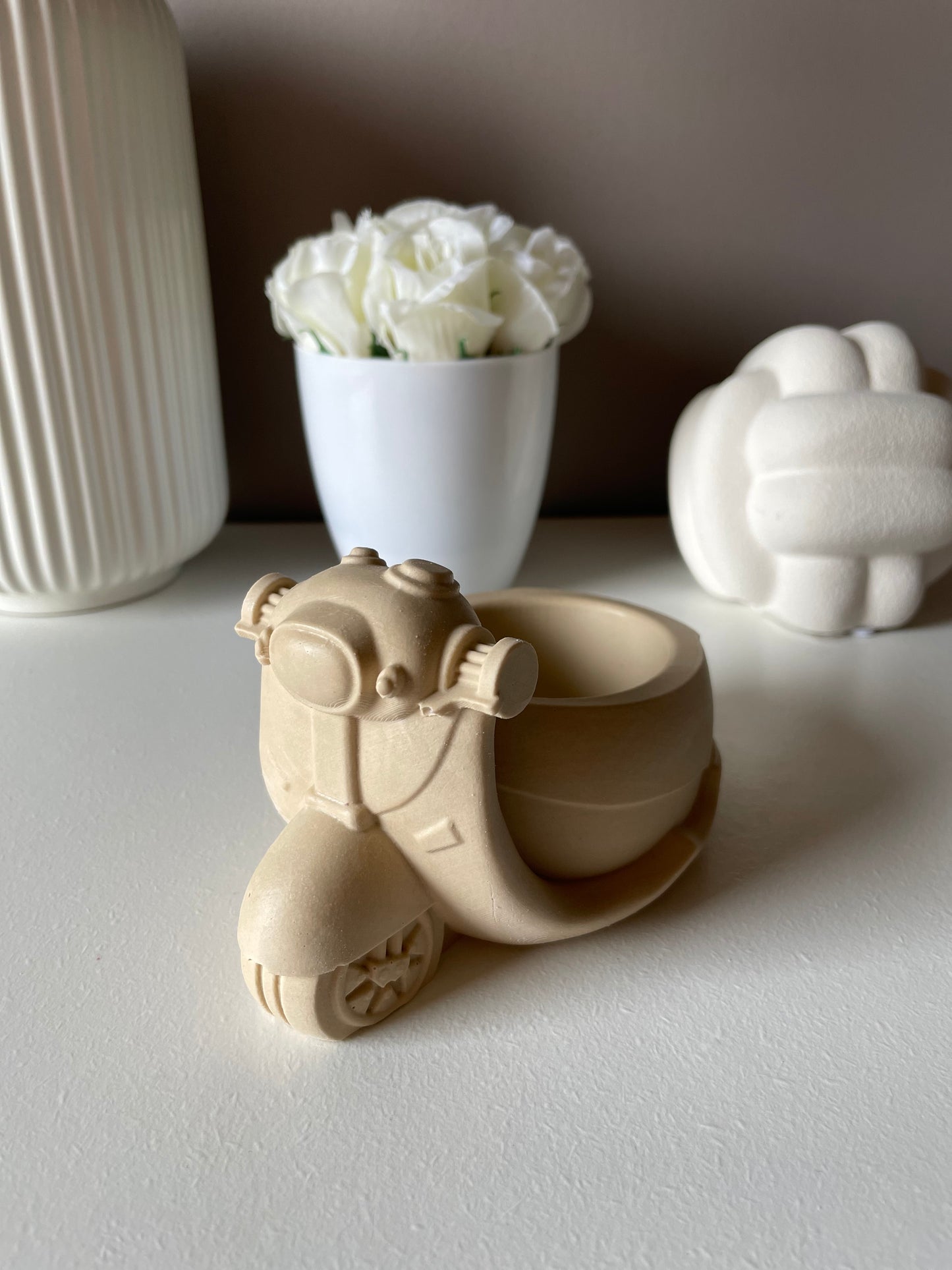Vespa Vaas - beige