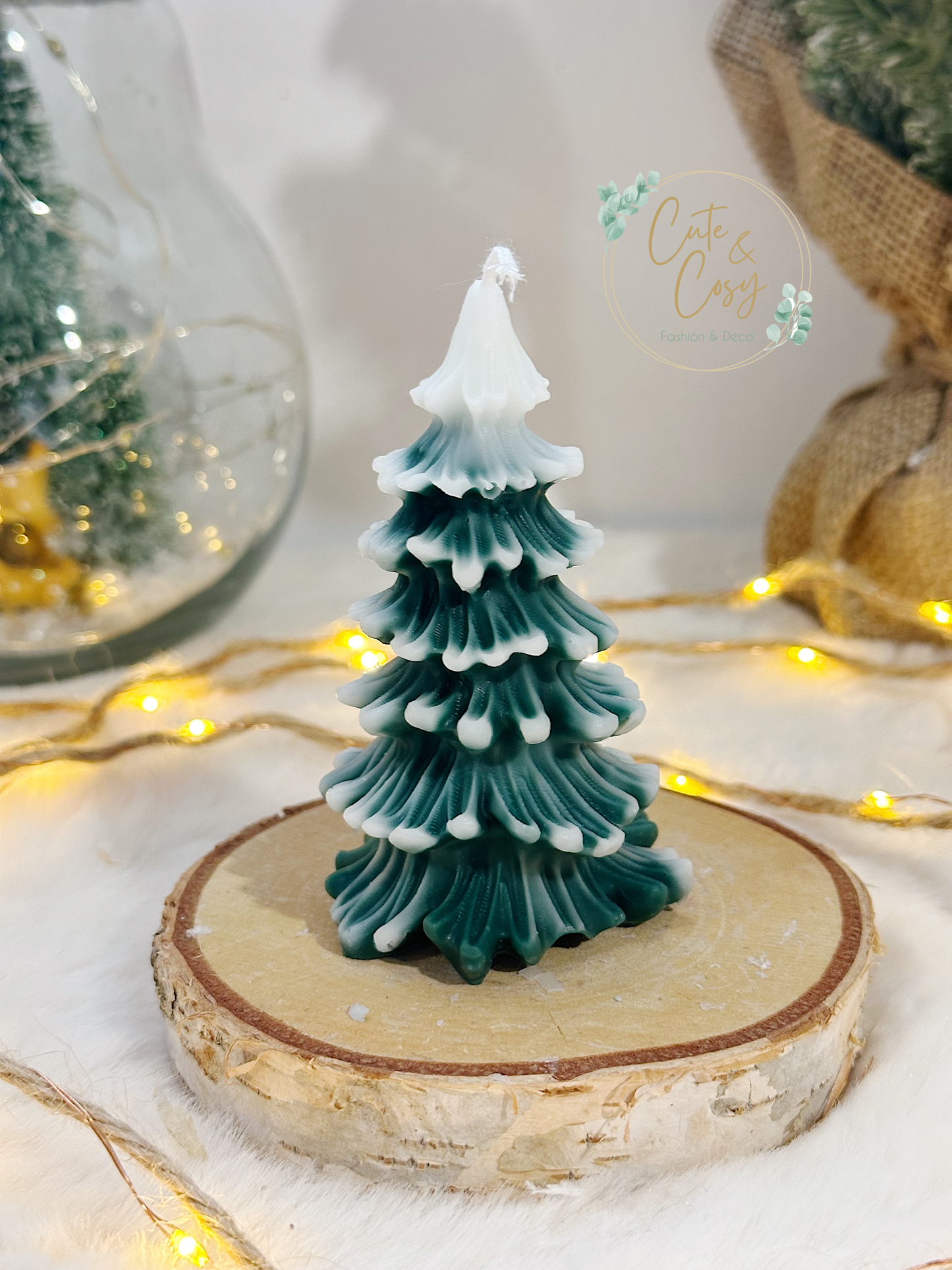 Kerstboom - appelblauwzeegroen