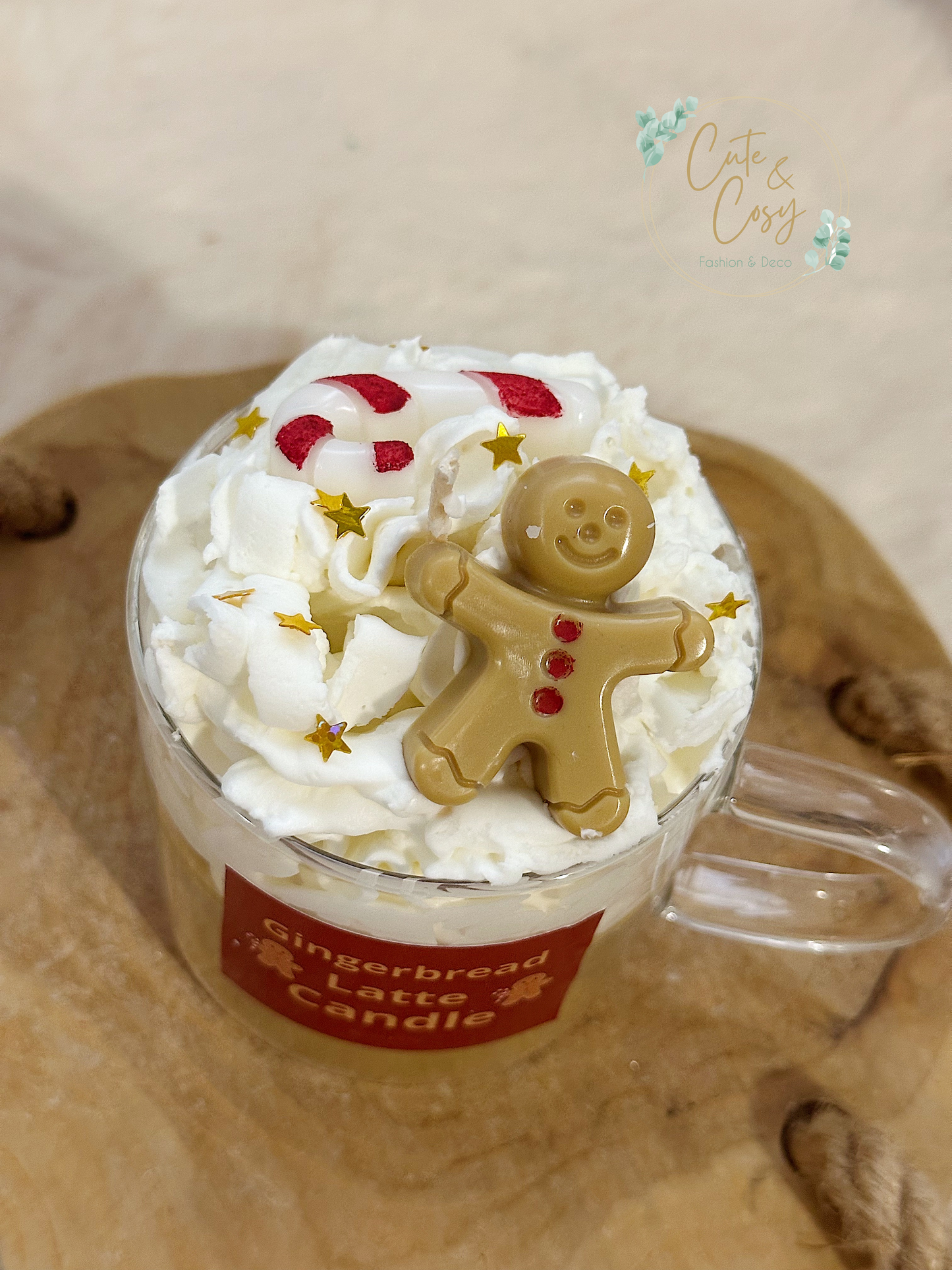 Gingerbread latte geurkaars