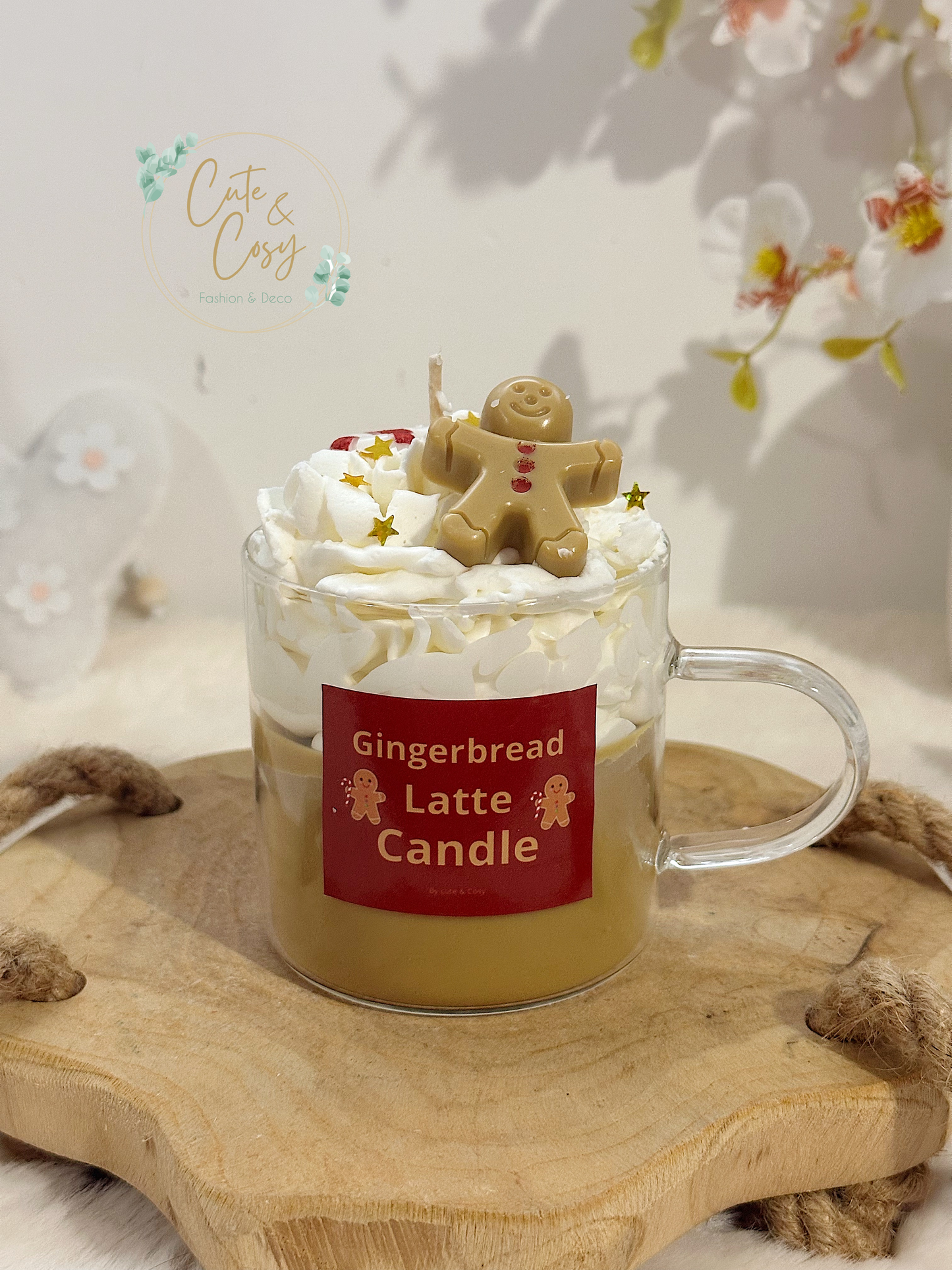 Gingerbread latte geurkaars