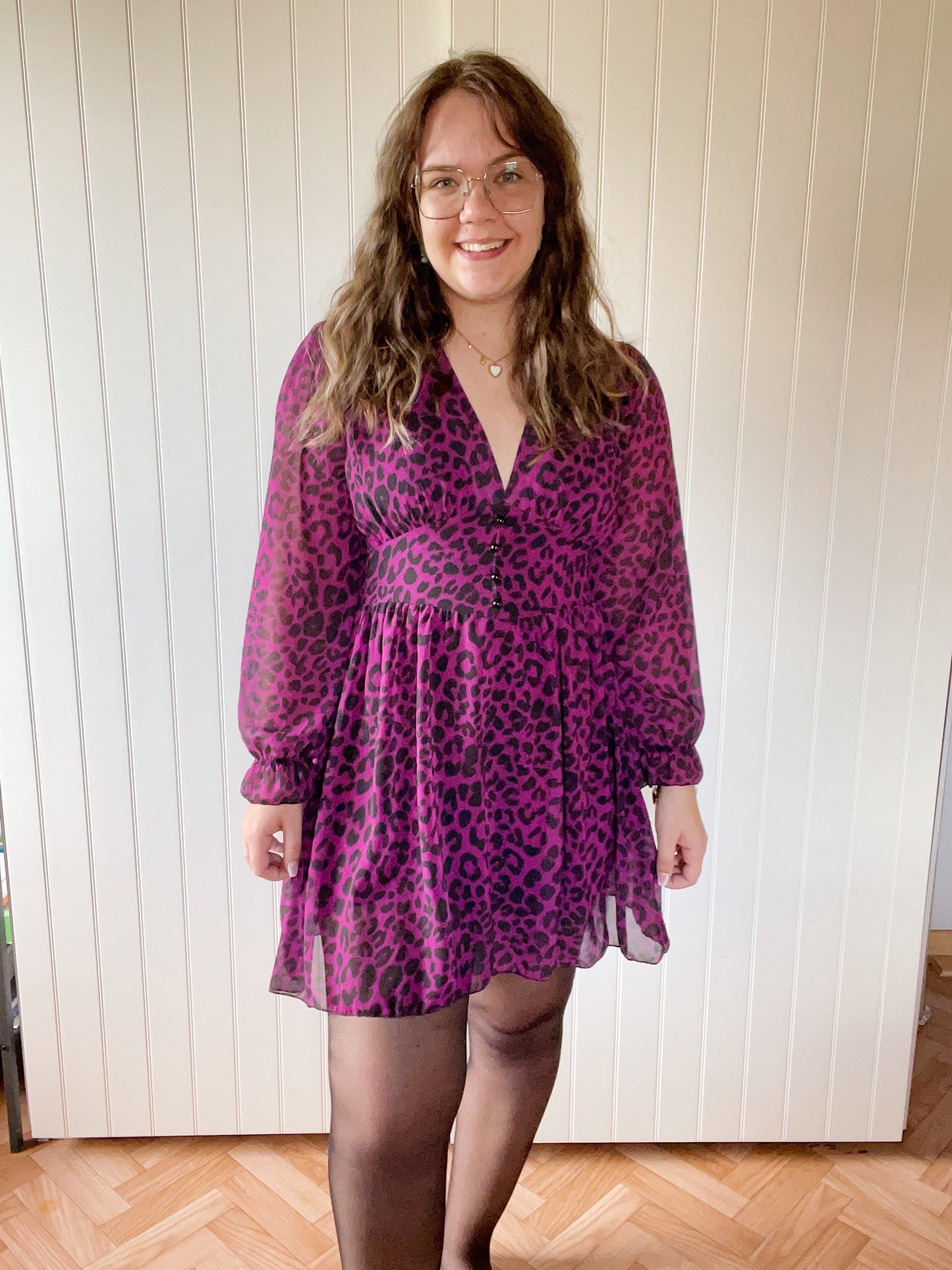 The Leonora Dress - Purple