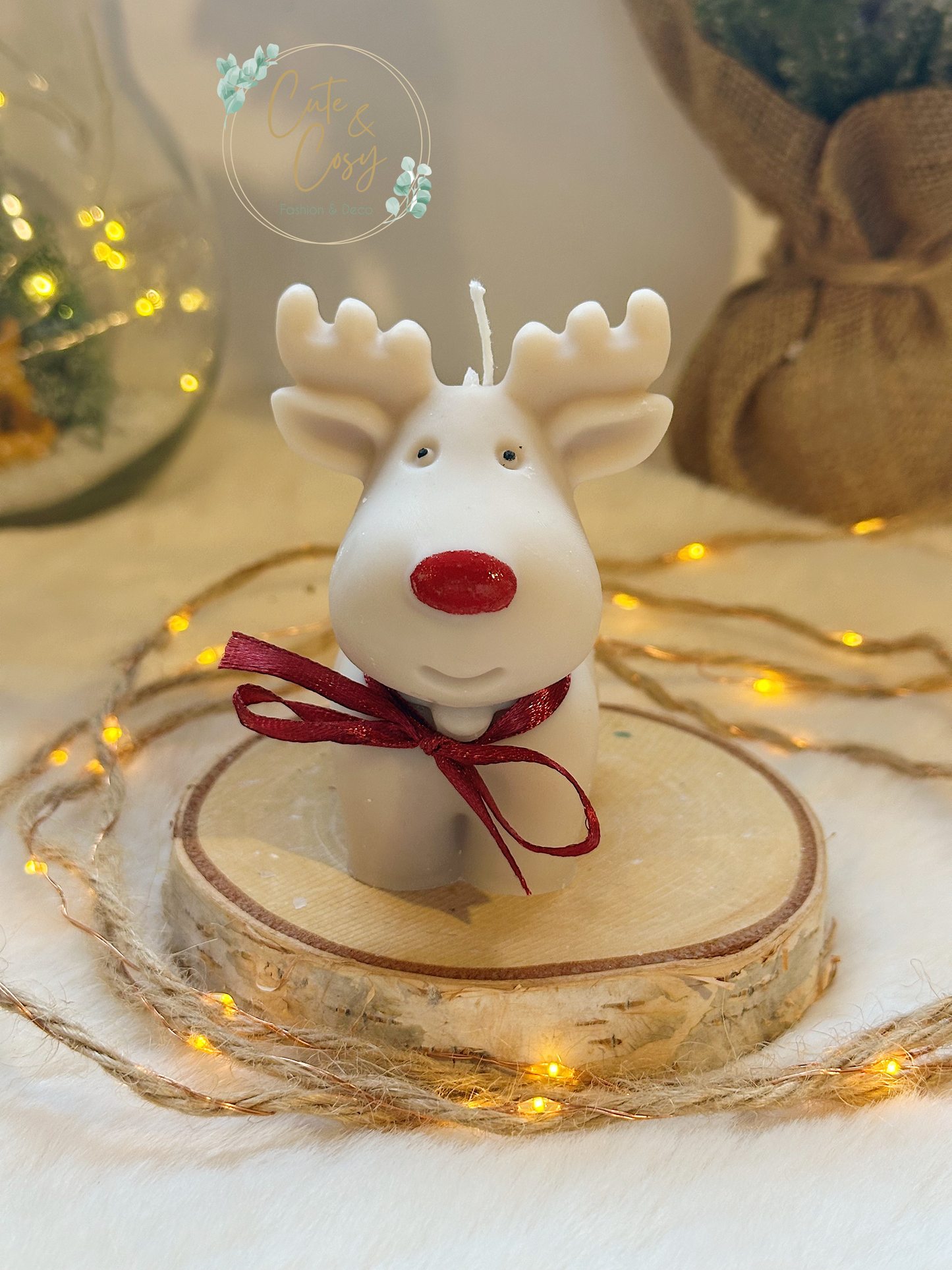 3D Rudolph - beige