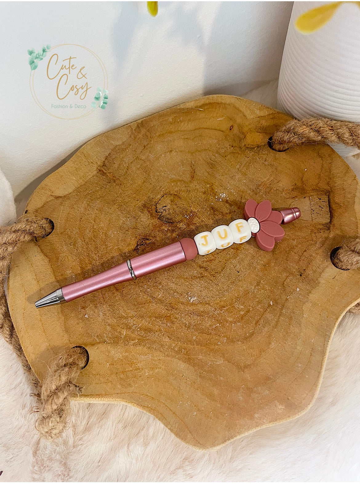 Juf stylo (zwarte inkt)