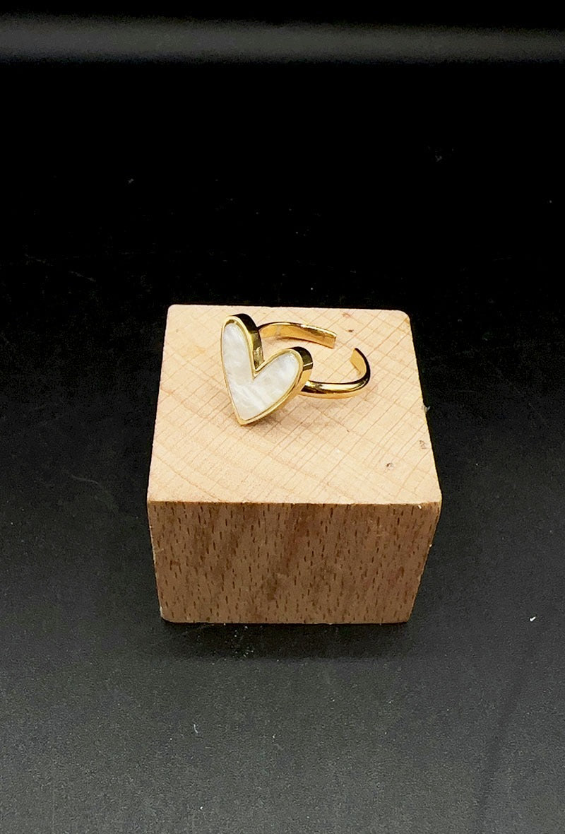 La bague coeur