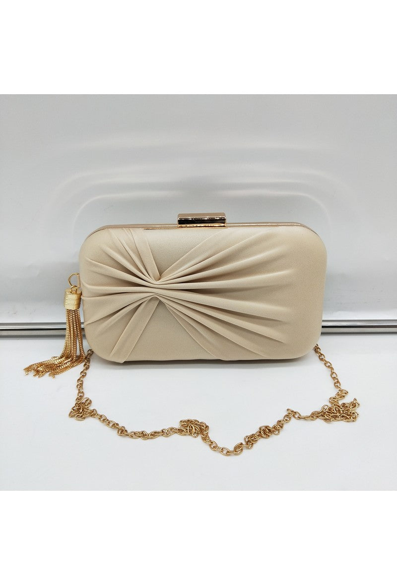 The Beige Bow Handbag