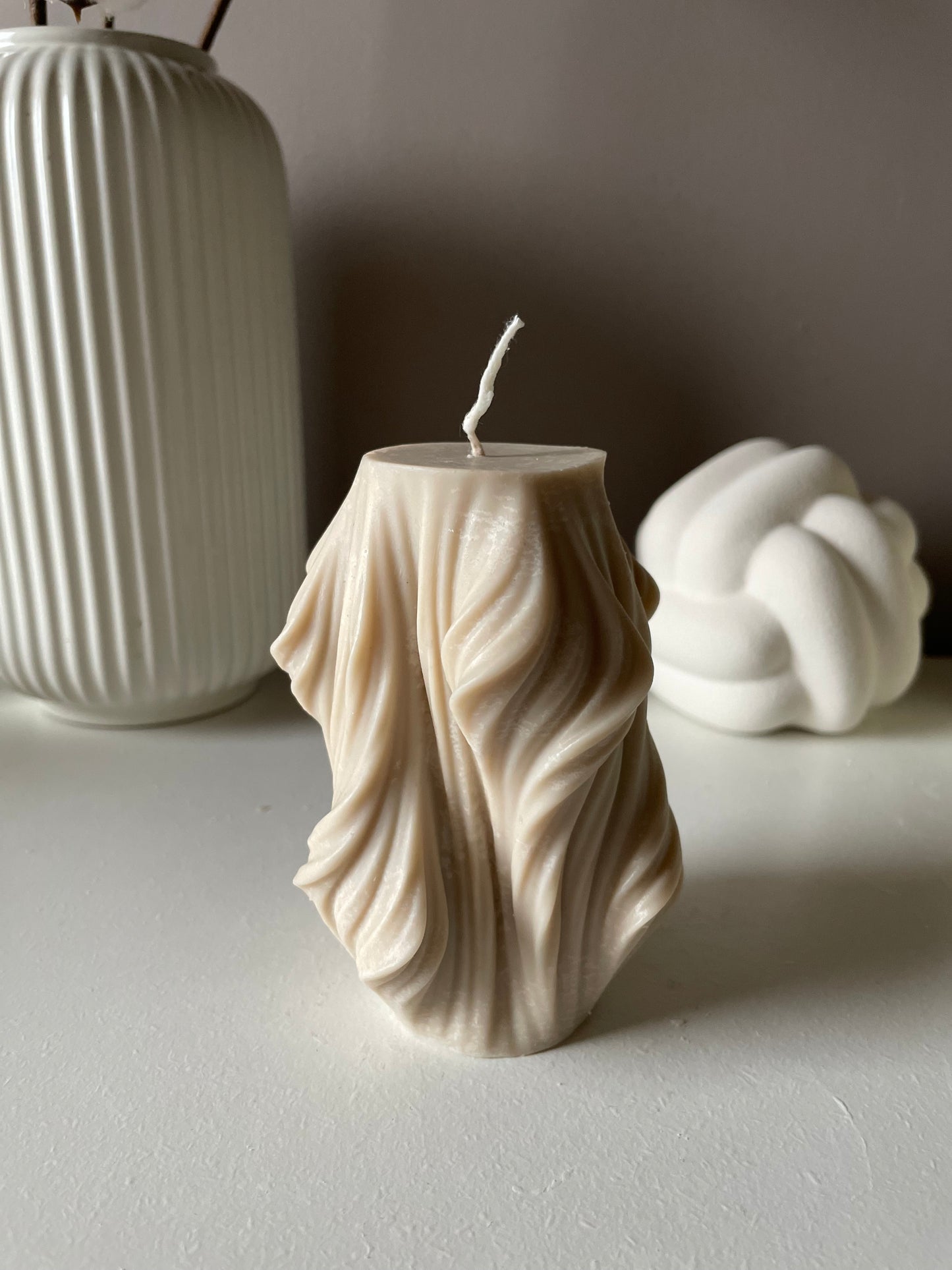 The Sculpture Candle
