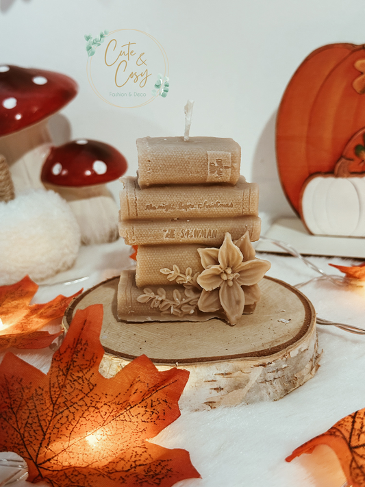Mini boeken - beige