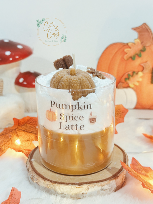 Pumpkin spice latte kaars