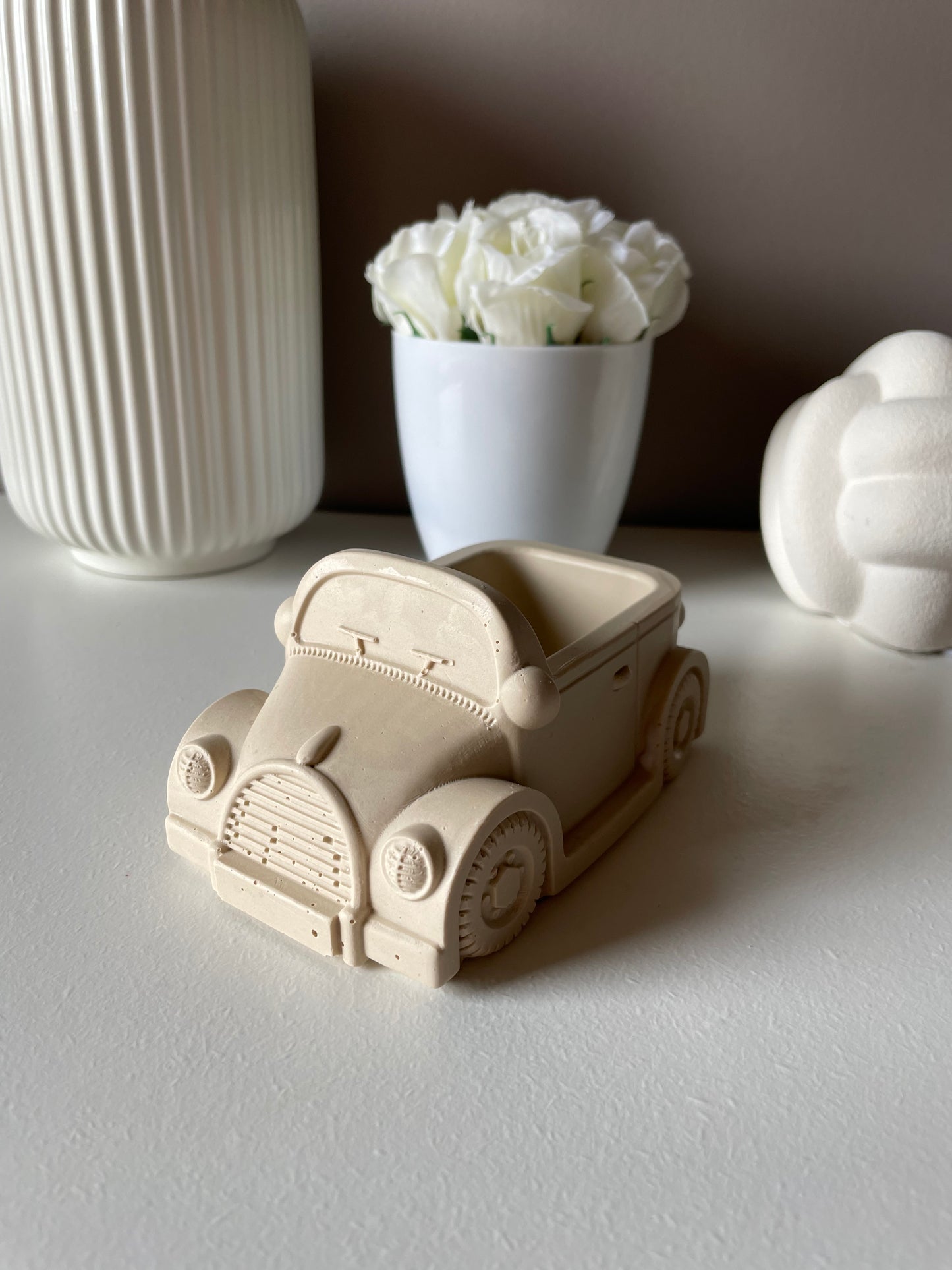 Cabrio Vaas - beige