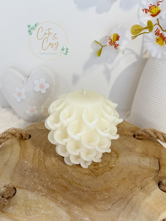 The butterfly candle