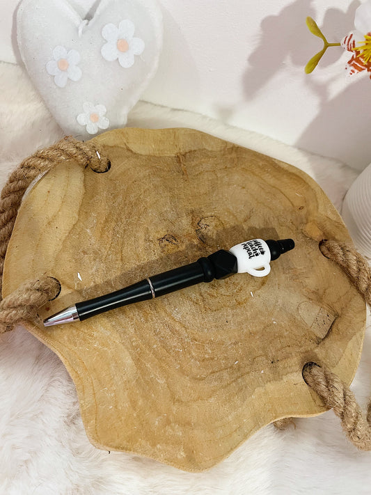 Meester stylo (zwarte inkt)