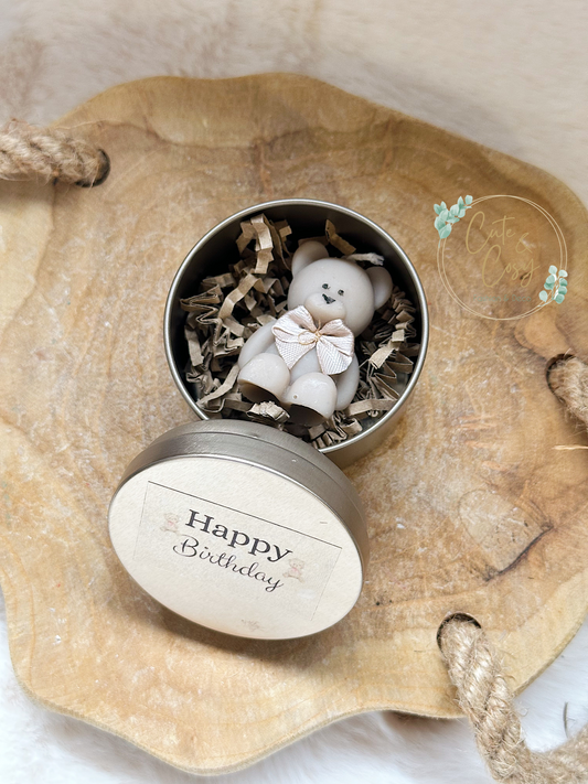 Mini blikje / Happy Birthday