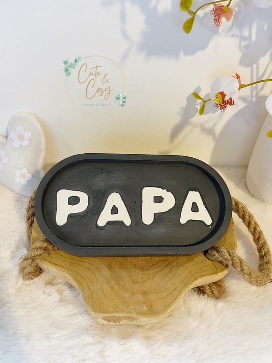 Papa schaaltje schaaltje - zwart