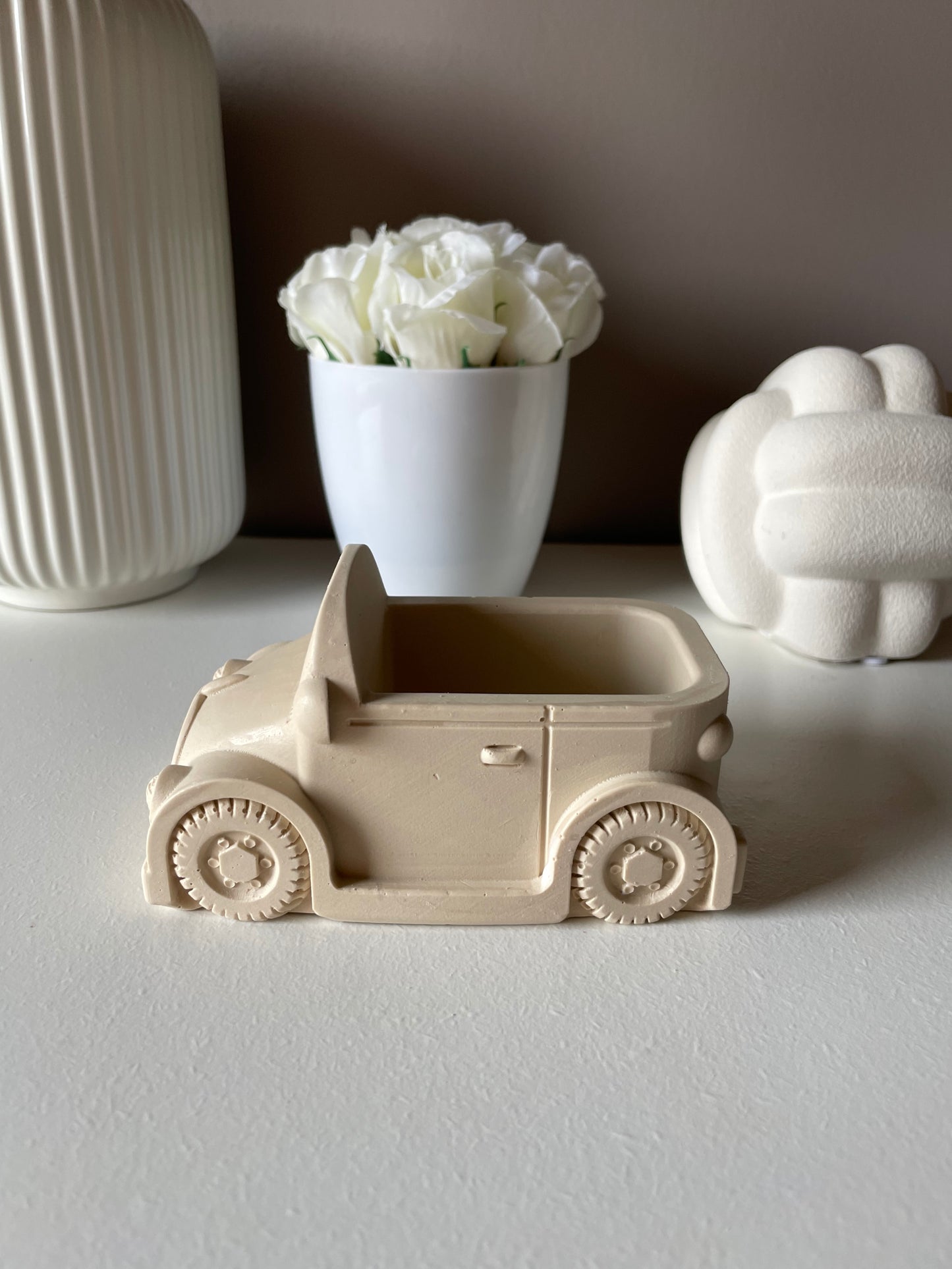 Cabrio Vaas - beige