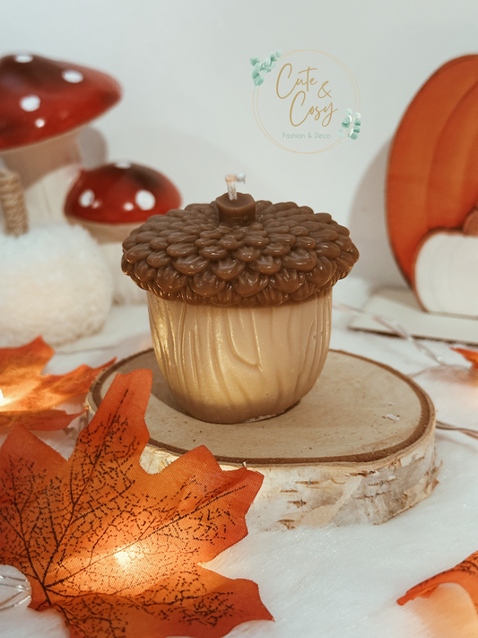 Mini eikel - bruin