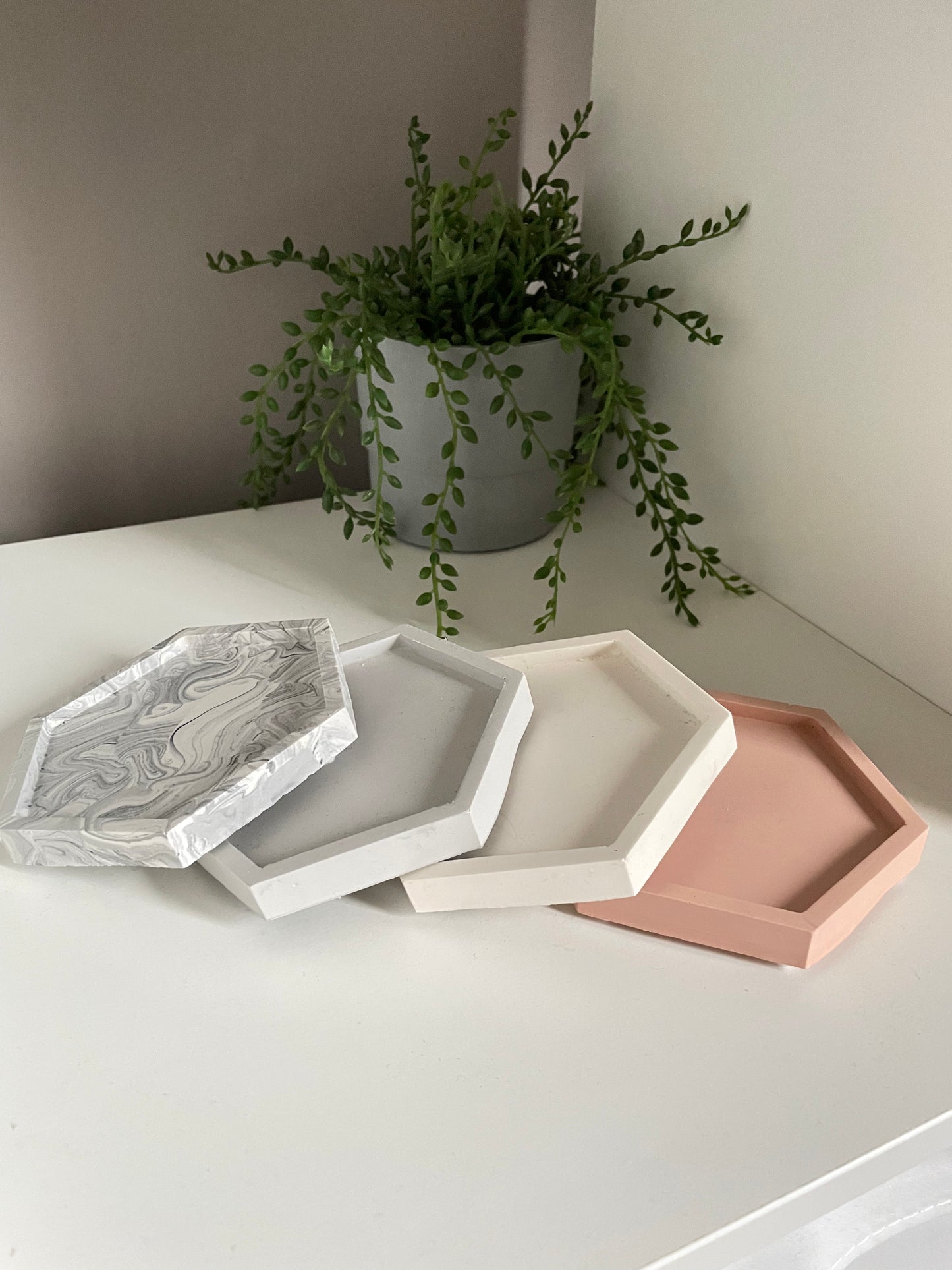 Hexagonal bowls