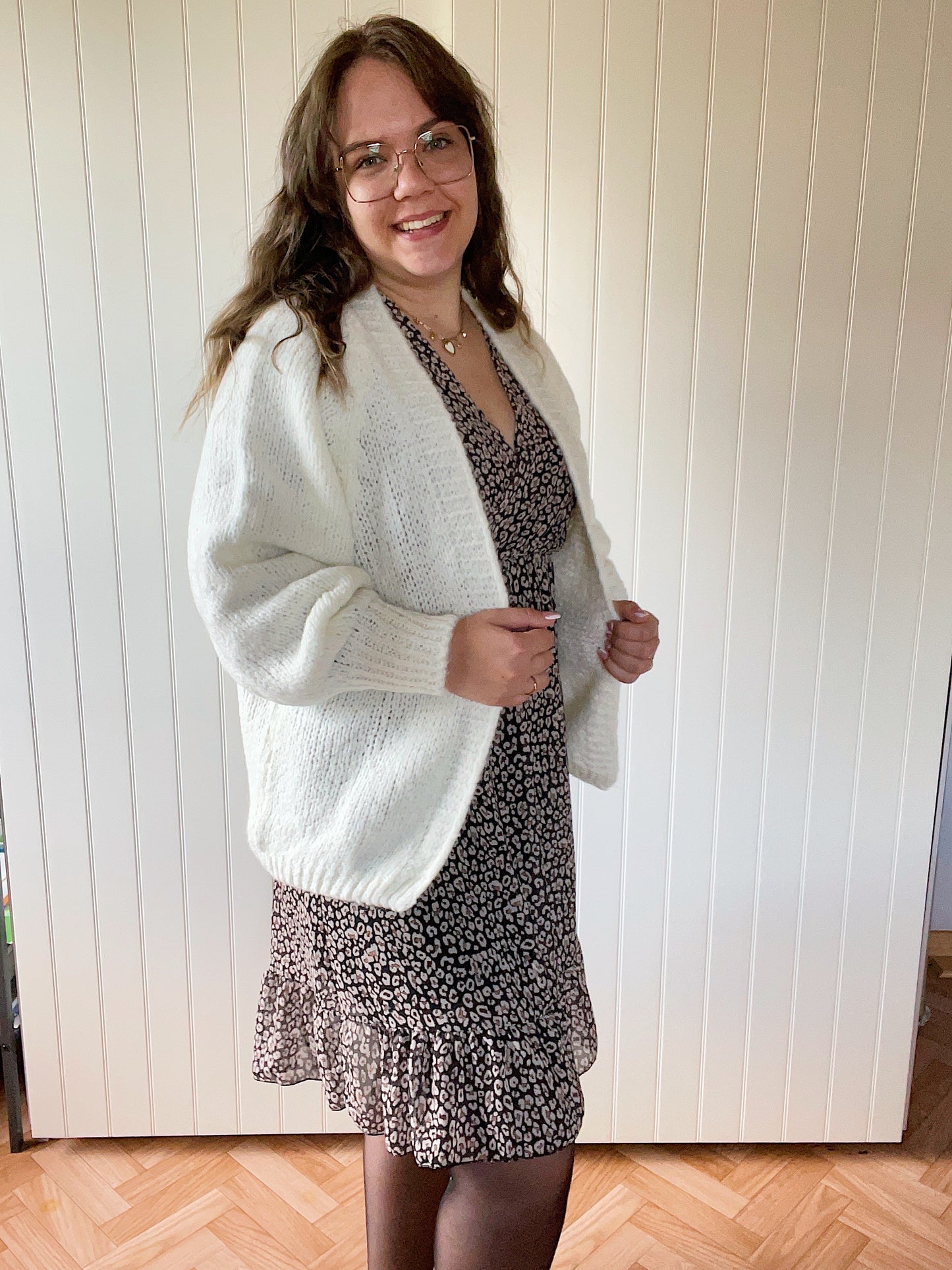 The Maysa Cardigan - Ivory