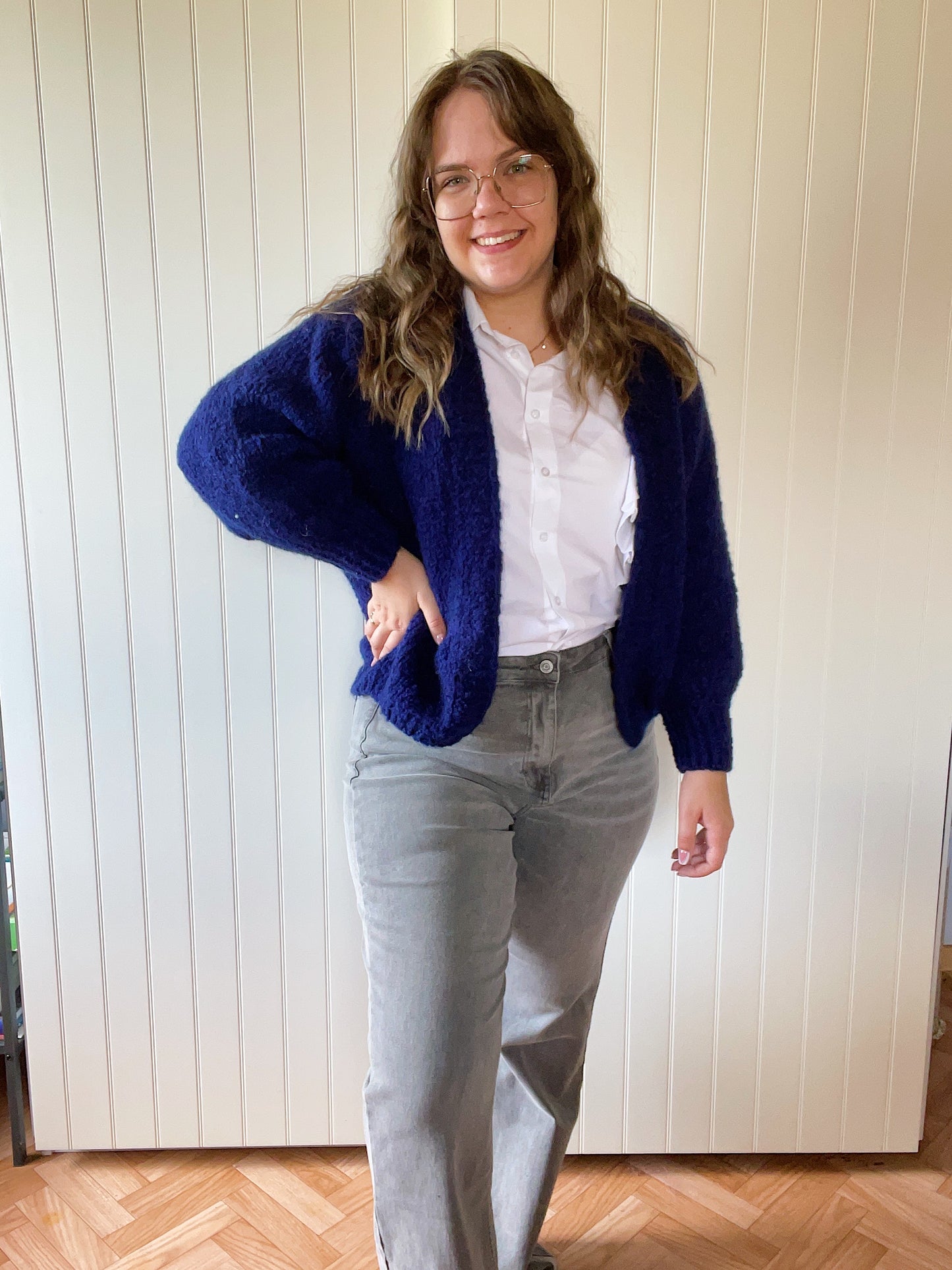 The Maysa Cardigan - Navy