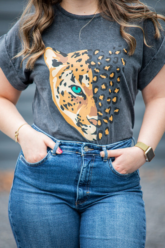 Tiger T-shirt - Grey