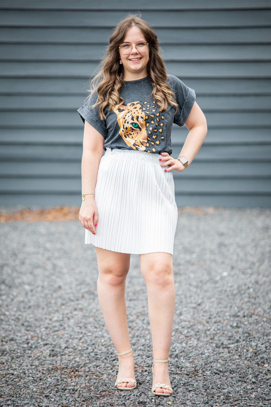 The Mila Skirt - White