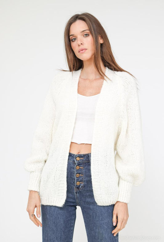 The Maysa Cardigan - Ivory